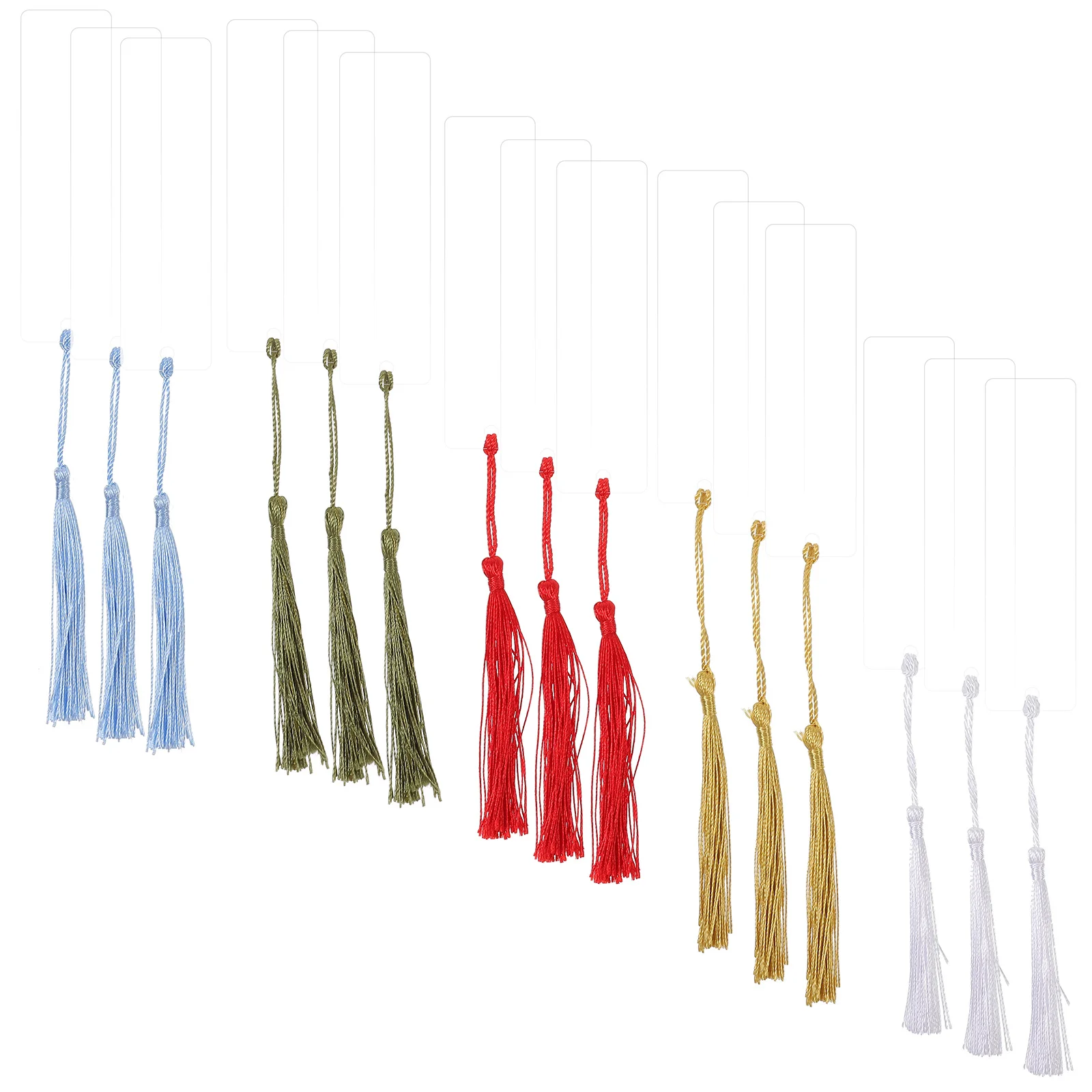 15Pcs Elegant Tassels Acrylic Blank Bookmarks DIY Craft Reading Page Markers Gift Acrylic Bookmark Blank Bookmarks
15Pcs Elegant Tassels Acrylic Blank Bookmarks DIY Craft Reading Page Markers Gift Acrylic Bookmark Blank Bookmarks