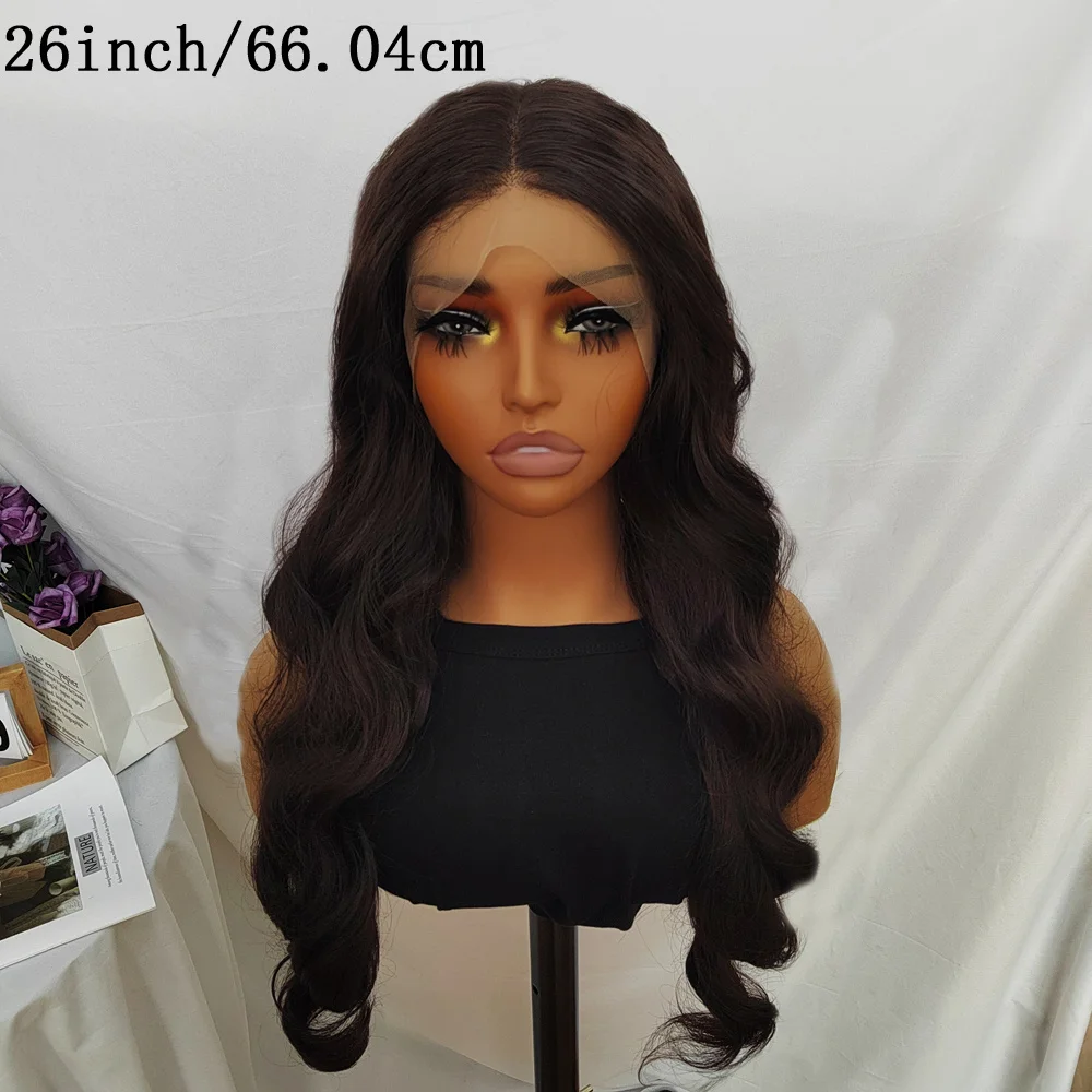 Long Dark Brown Wig for Women 26 Inch Middle Part Wavy Women Charming Wigs Realistic Natural Looking Synthetic Heat Resistant Fi
Long Dark Brown Wig for Women 26 Inch Middle Part Wavy Women Charming Wigs Realistic Natural Looking Synthetic Heat Resistant Fi