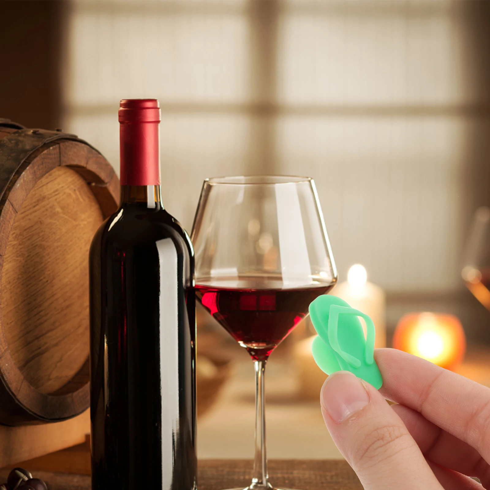 9pcs Silicone Glass Markers Slipper Shape Red Cup Identifiers Party Drink Tags Bar Tools Decorations Replaceable Cup
9pcs Silicone Glass Markers Slipper Shape Red Cup Identifiers Party Drink Tags Bar Tools Decorations Replaceable Cup