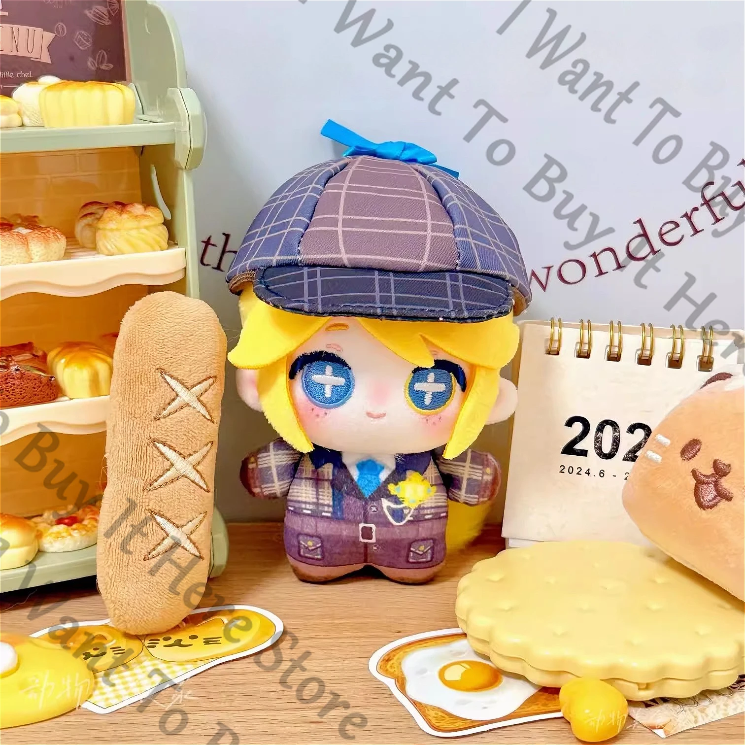 10 см Аниме Identity V Эмма Вудс Гарденистер, плюшевый брелок-кукла с мультяшным принтом, подарок для фанатов
10 см Аниме Identity V Эмма Вудс Гарденистер, плюшевый брелок-кукла с мультяшным принтом, подарок для фанатов