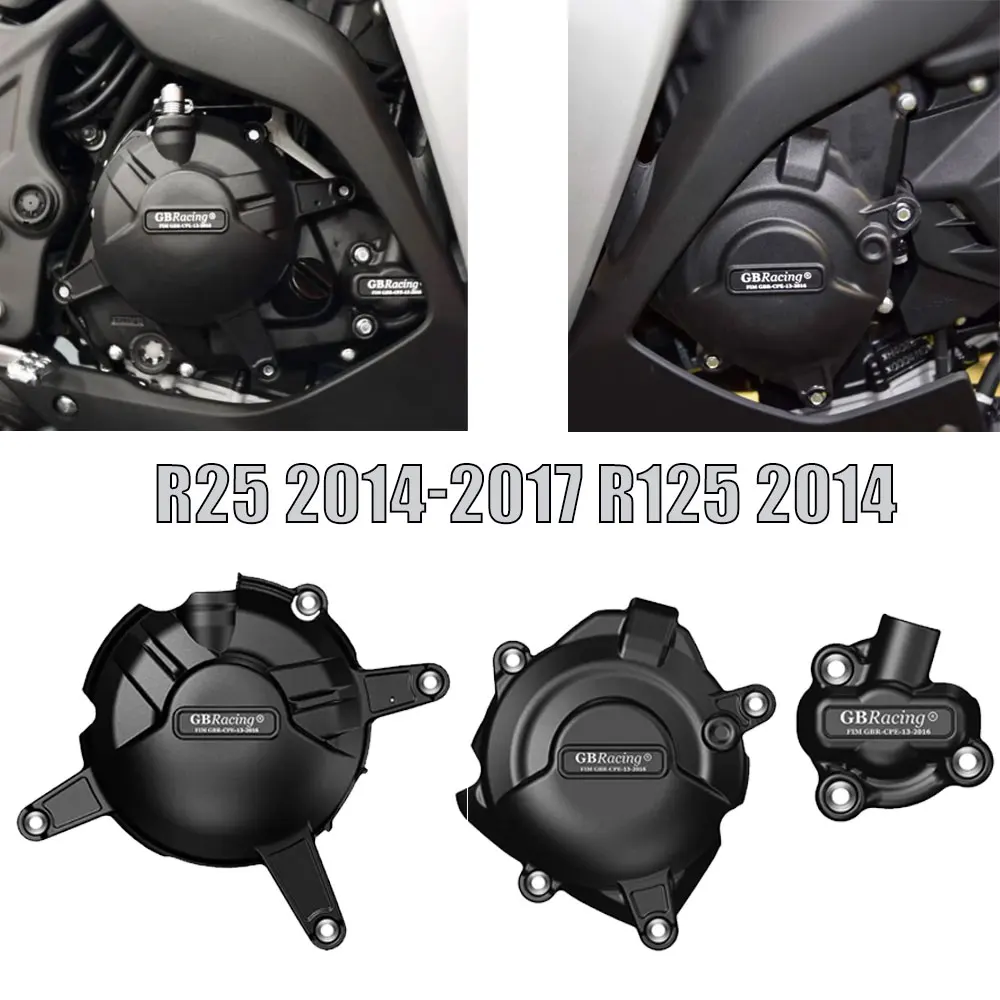 Аксессуары для мотокросса Gbracing, комплект защиты крышки двигателя для Yamaha R25 2014-2017 R125 2014
Аксессуары для мотокросса Gbracing, комплект защиты крышки двигателя для Yamaha R25 2014-2017 R125 2014