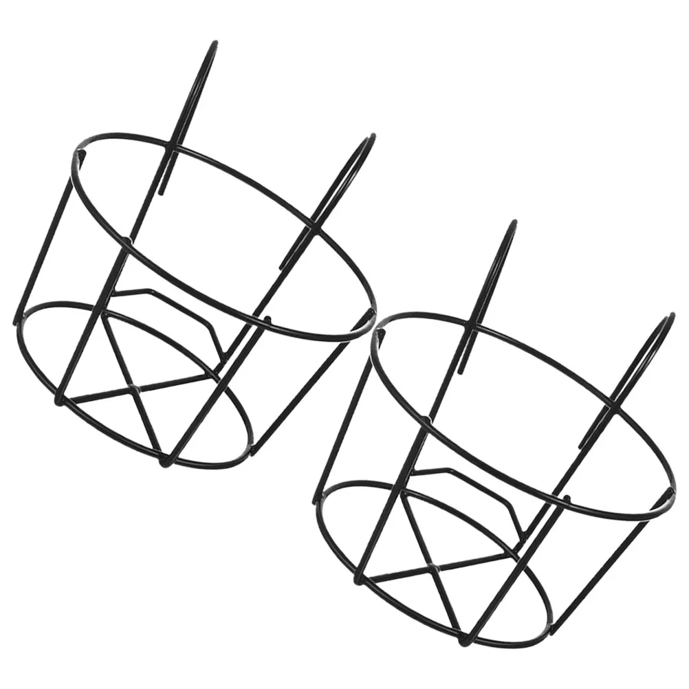 2 Pcs Planting Pot Hanging Flower Stand Iron Deck Railing Planters for Outdoor Plants
2 Pcs Planting Pot Hanging Flower Stand Iron Deck Railing Planters for Outdoor Plants