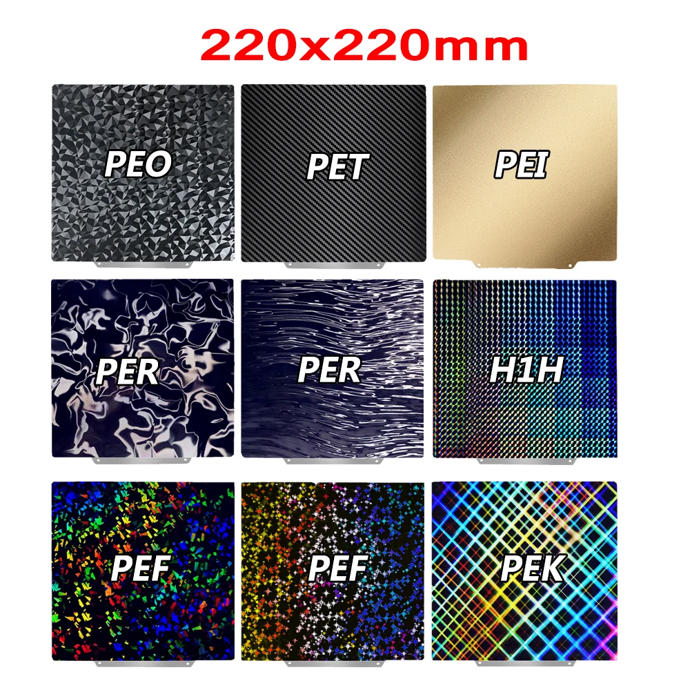 220x220 мм пластина PEI, двери сбоку для Anet A8/Anet A6 Wanhao Duplicator I3 Anycubic Mega Pro, сборная пластина, лист PEI из пружинной стали
220x220 мм пластина PEI, двери сбоку для Anet A8/Anet A6 Wanhao Duplicator I3 Anycubic Mega Pro, сборная пластина, лист PEI из пружинной стали