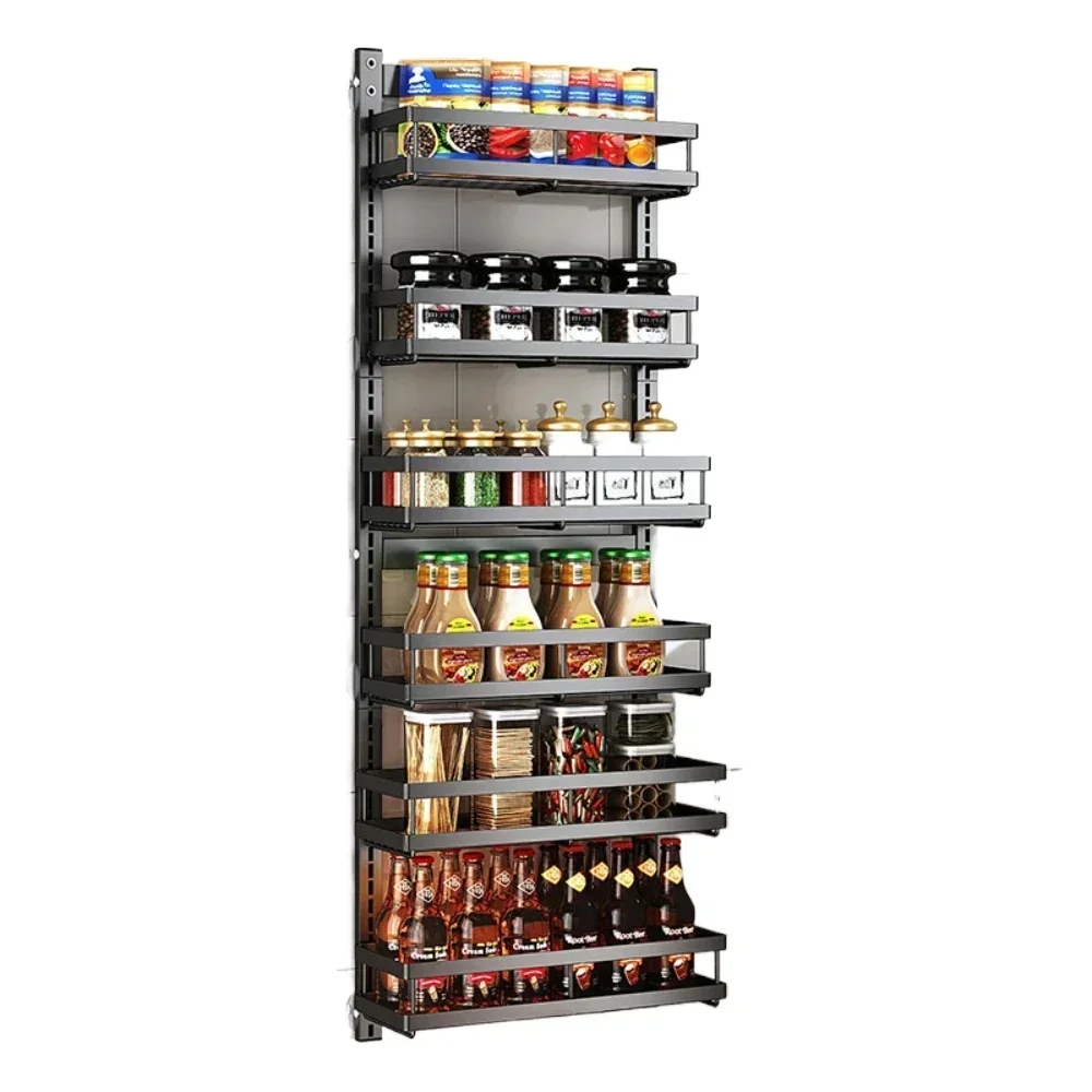 Home Furniture Non Perforated Wall Mounted Storage Rack Kitchen and Bathroom Organizing Mack Multi-layer Storage Height Adjustab
Home Furniture Non Perforated Wall Mounted Storage Rack Kitchen and Bathroom Organizing Mack Multi-layer Storage Height Adjustab