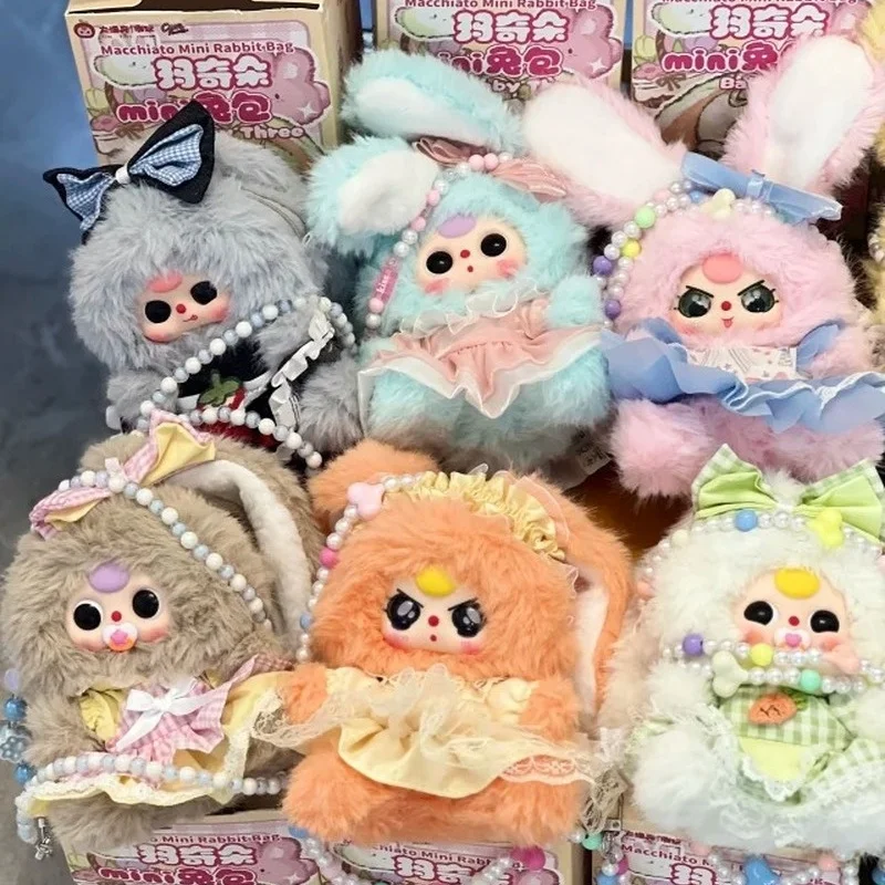 100% Genuine Baby Three Macchiato Mini Rabbit Bag Plush Toy Cute Blind Box Trendy Toy Collection Pendant Birthday Present Gifts
100% Genuine Baby Three Macchiato Mini Rabbit Bag Plush Toy Cute Blind Box Trendy Toy Collection Pendant Birthday Present Gifts