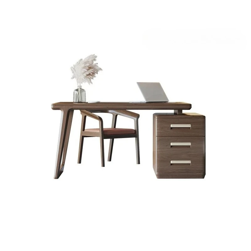 X-S Solid wood desk computer office modern simple writing storage style high sense of fashion
X-S Solid wood desk computer office modern simple writing storage style high sense of fashion