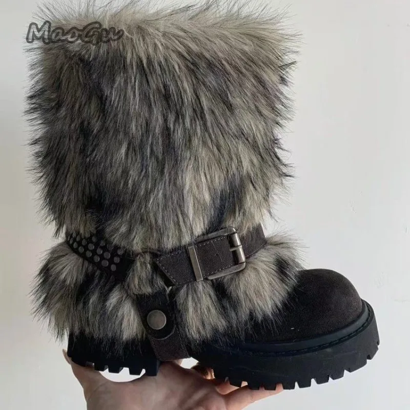 Snow Boots for Women Winter 2025 New Plush Short Boots Removable Leg Warmer Platform Cotton Shoes Size 35-40 Bottes Femmes
Snow Boots for Women Winter 2025 New Plush Short Boots Removable Leg Warmer Platform Cotton Shoes Size 35-40 Bottes Femmes