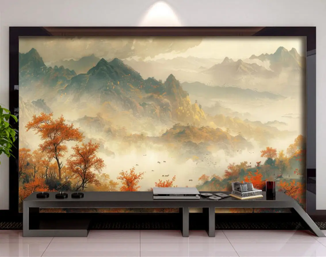 Custom wallpaper mural hand-painted Natural oil painting forest tree bird Nordic TV sofa background wall painting papier peint
Custom wallpaper mural hand-painted Natural oil painting forest tree bird Nordic TV sofa background wall painting papier peint