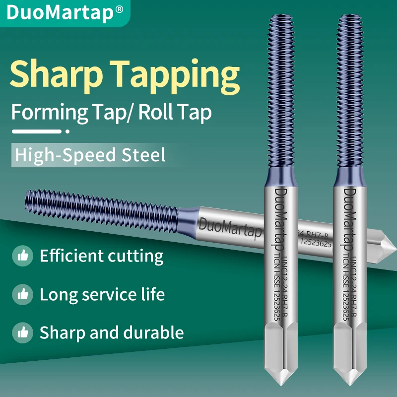 Duo Martap CNC HSSE Tap Spiral Straight Flute Fluteless Machine Thread Forming Coated Hardness M2 M3 M4 M5 M6 Metal Tool 1PCS
Duo Martap CNC HSSE Tap Spiral Straight Flute Fluteless Machine Thread Forming Coated Hardness M2 M3 M4 M5 M6 Metal Tool 1PCS