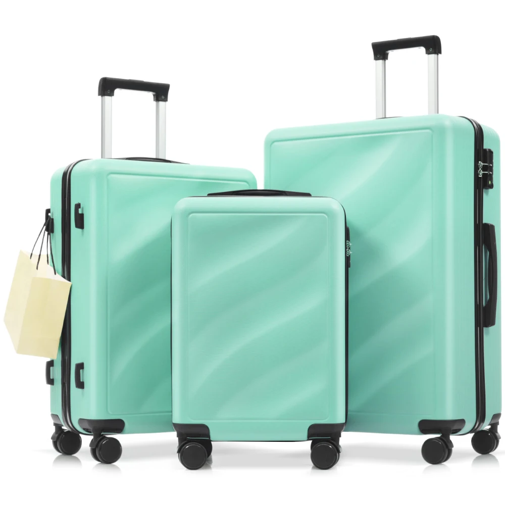 Luggage Set 3 Piece, Durable ABS Suitcases with Spinner Wheels and TSA Lock, Carry-on & Checked Travel Luggage (20"/24"/28")
Luggage Set 3 Piece, Durable ABS Suitcases with Spinner Wheels and TSA Lock, Carry-on & Checked Travel Luggage (20"/24"/28")