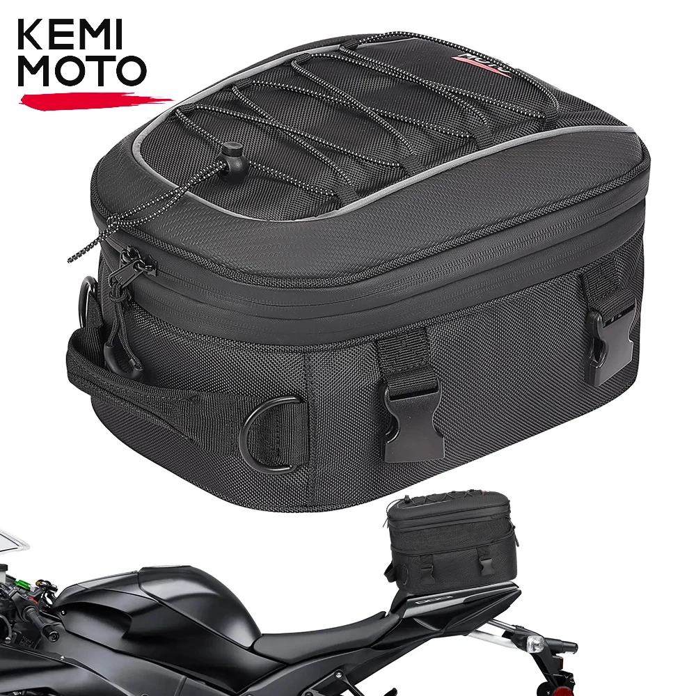 Motorcycle Tail Bags Rear Seat Bag 7-12L Universal Multifunction Motorcycle Travel Luggage Storage Back Seat Bag With Rain Cover
Motorcycle Tail Bags Rear Seat Bag 7-12L Universal Multifunction Motorcycle Travel Luggage Storage Back Seat Bag With Rain Cover