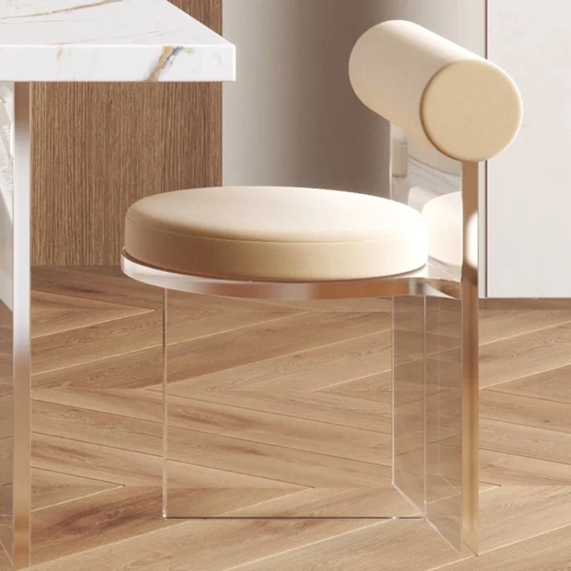 Acrylic Minimalist Vanity Dining Chairs Dresser Party Cafe Living Room Dining Chairs Transparent Stoelen House Furniture
Acrylic Minimalist Vanity Dining Chairs Dresser Party Cafe Living Room Dining Chairs Transparent Stoelen House Furniture