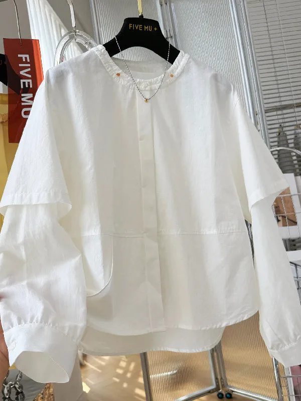 plus Size Women's Long Sleeve Shirt Sun Protection Spring Summer Casual Wear Comfortable Polyester Fabric Button up Top
plus Size Women's Long Sleeve Shirt Sun Protection Spring Summer Casual Wear Comfortable Polyester Fabric Button up Top