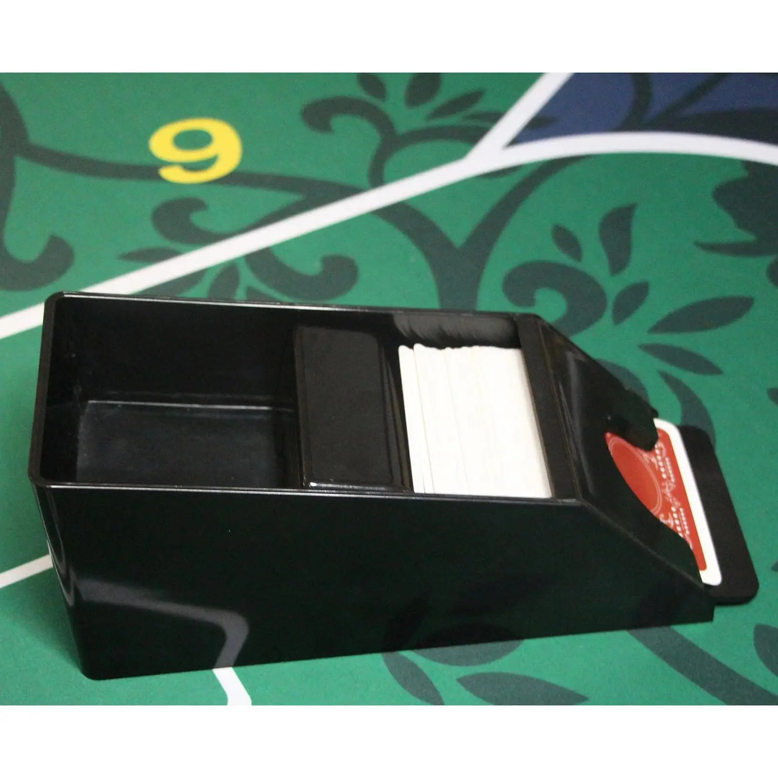 Poker Dealer Texas Hold'em Black Transparent Blackjack Dealing Shoe Dealer Deck Card Holder Table Games Accessories
Poker Dealer Texas Hold'em Black Transparent Blackjack Dealing Shoe Dealer Deck Card Holder Table Games Accessories