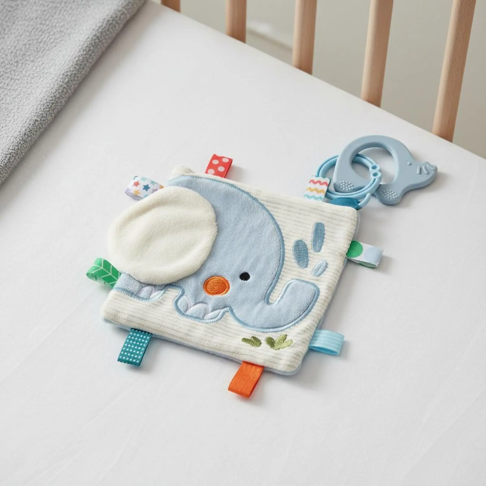 Elephant Lovey Toy Ultra-Soft Elephant Comfort Cloth Baby Soothing Hand Towel Easy to Clean Stuffed Creature Blanket
Elephant Lovey Toy Ultra-Soft Elephant Comfort Cloth Baby Soothing Hand Towel Easy to Clean Stuffed Creature Blanket