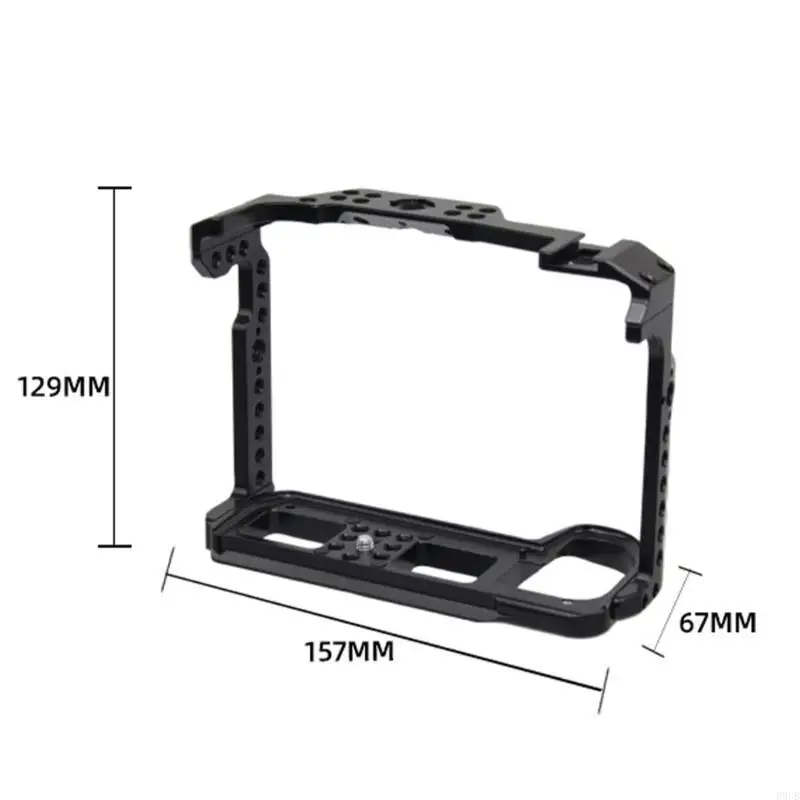 R9UB Camera Cage with 1/4 3/8 Threaded Holes Multiple Cold Shoe Mounts For S1H S1R
R9UB Camera Cage with 1/4 3/8 Threaded Holes Multiple Cold Shoe Mounts For S1H S1R