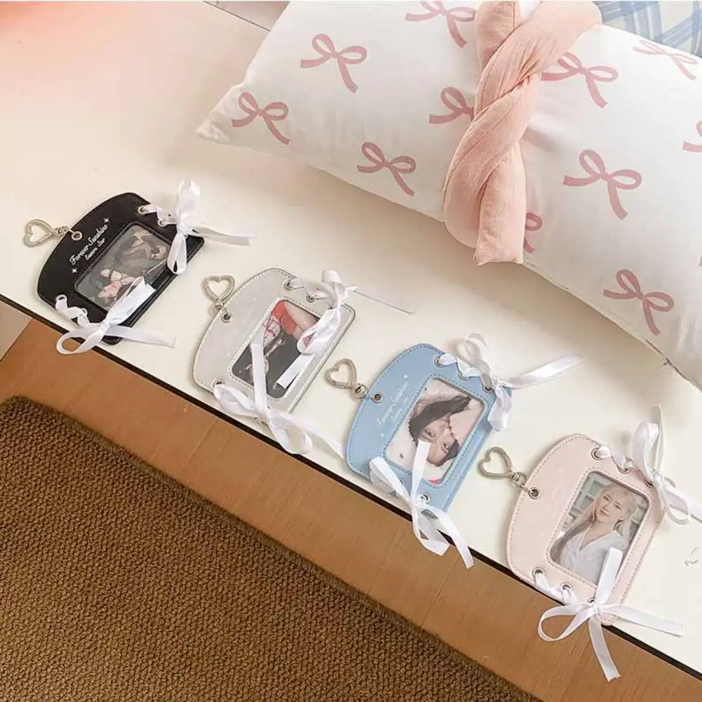 Cute Korean Idol Balletcore Photocard Holder DIY Ribbon PU Photocard Holder INS Card Sleeve Bus Card Holder Lady
Cute Korean Idol Balletcore Photocard Holder DIY Ribbon PU Photocard Holder INS Card Sleeve Bus Card Holder Lady