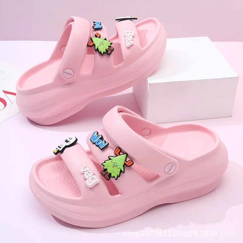 Women's Fashion Simple Casual Indoor Sandels Thick-soled Non-slip Wear-resistant Shoes Lightweight and Breathable Slippers
Women's Fashion Simple Casual Indoor Sandels Thick-soled Non-slip Wear-resistant Shoes Lightweight and Breathable Slippers