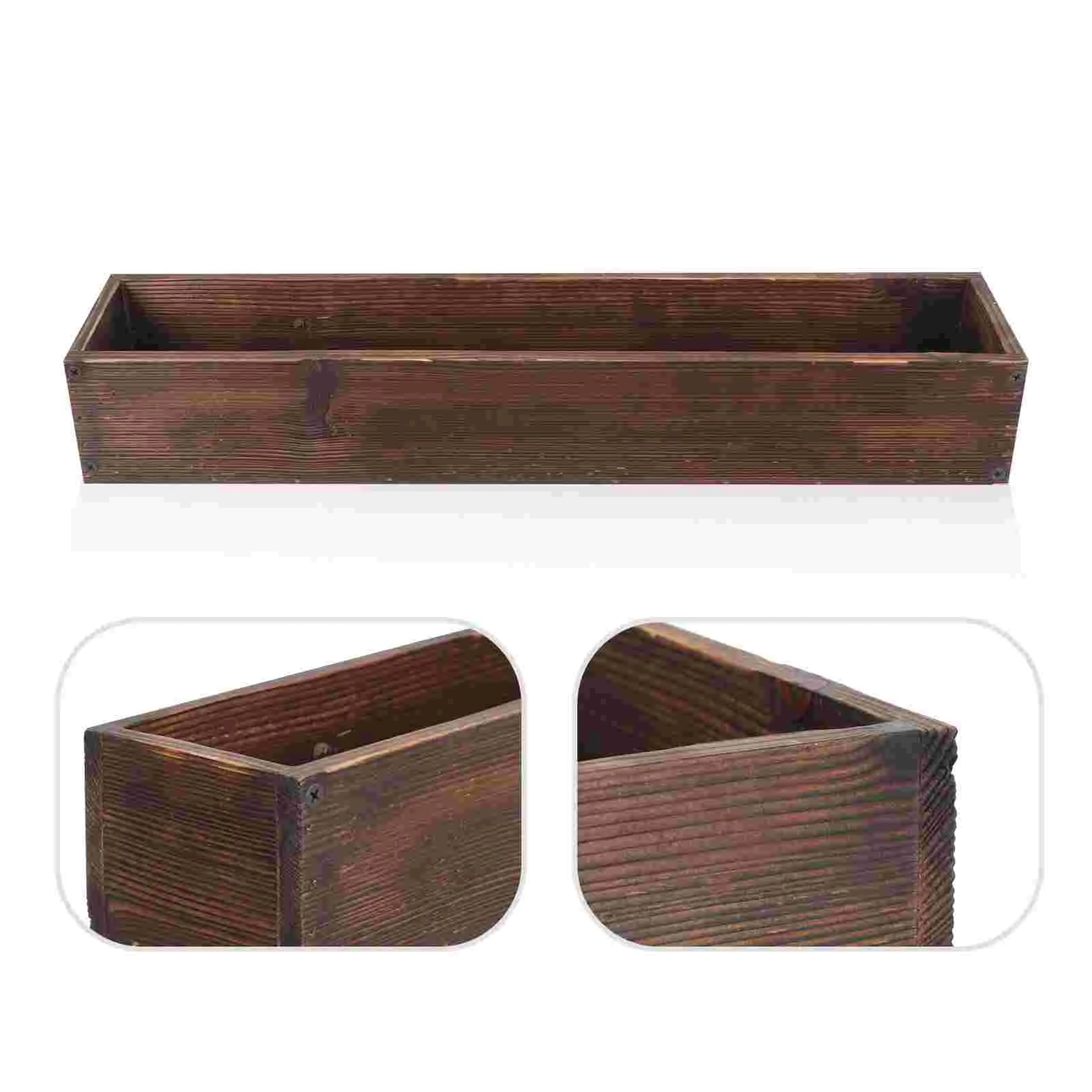 Balcony Flower Pot Large Plant Pots Indoor Window Planter Boxes Outdoor Wooden for Centerpieces Vintage
Balcony Flower Pot Large Plant Pots Indoor Window Planter Boxes Outdoor Wooden for Centerpieces Vintage