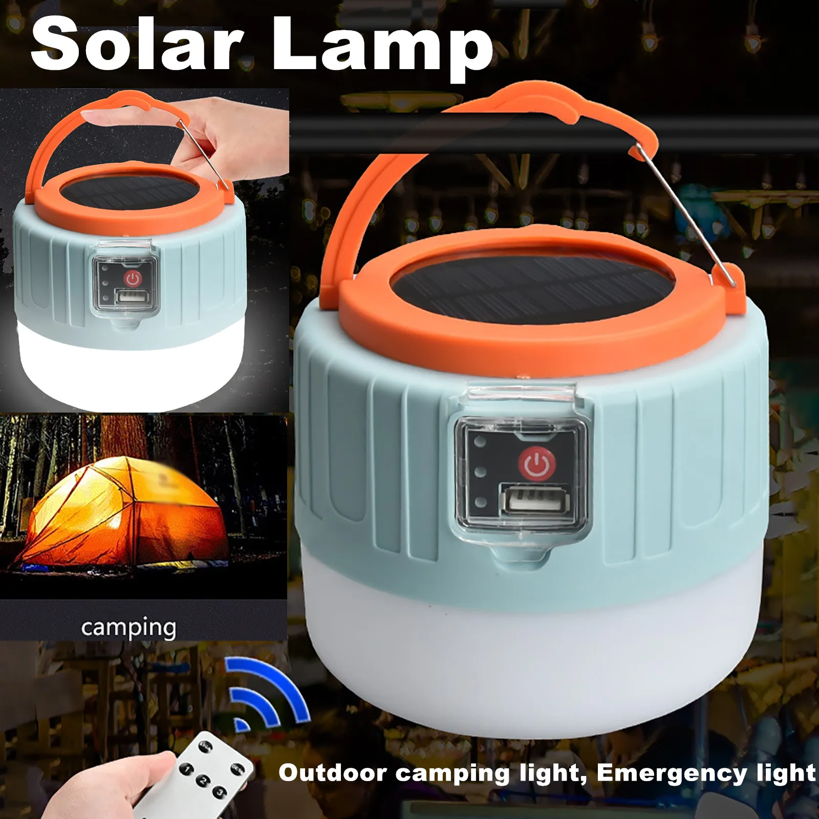 3 Modes Portable Emergency Light Outdoor LED Camping Light with Remote Controller USB Rechargeable Bulb for BBQ Hiking Camping
3 Modes Portable Emergency Light Outdoor LED Camping Light with Remote Controller USB Rechargeable Bulb for BBQ Hiking Camping