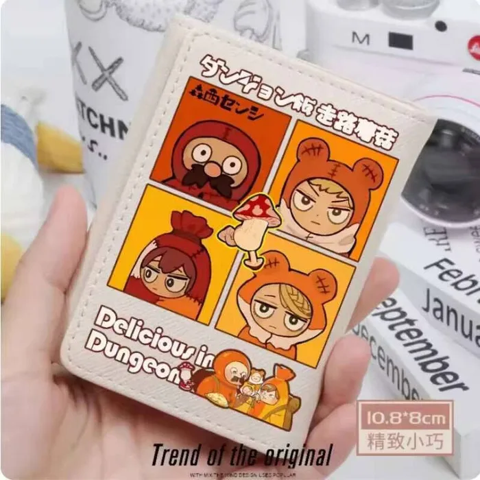 Anime Delicious In Dungeon Fashion Wallet PU Purse Card Coin Hasp Money Bag Cosplay Gift B1396 hit 
Anime Delicious In Dungeon Fashion Wallet PU Purse Card Coin Hasp Money Bag Cosplay Gift B1396 hit