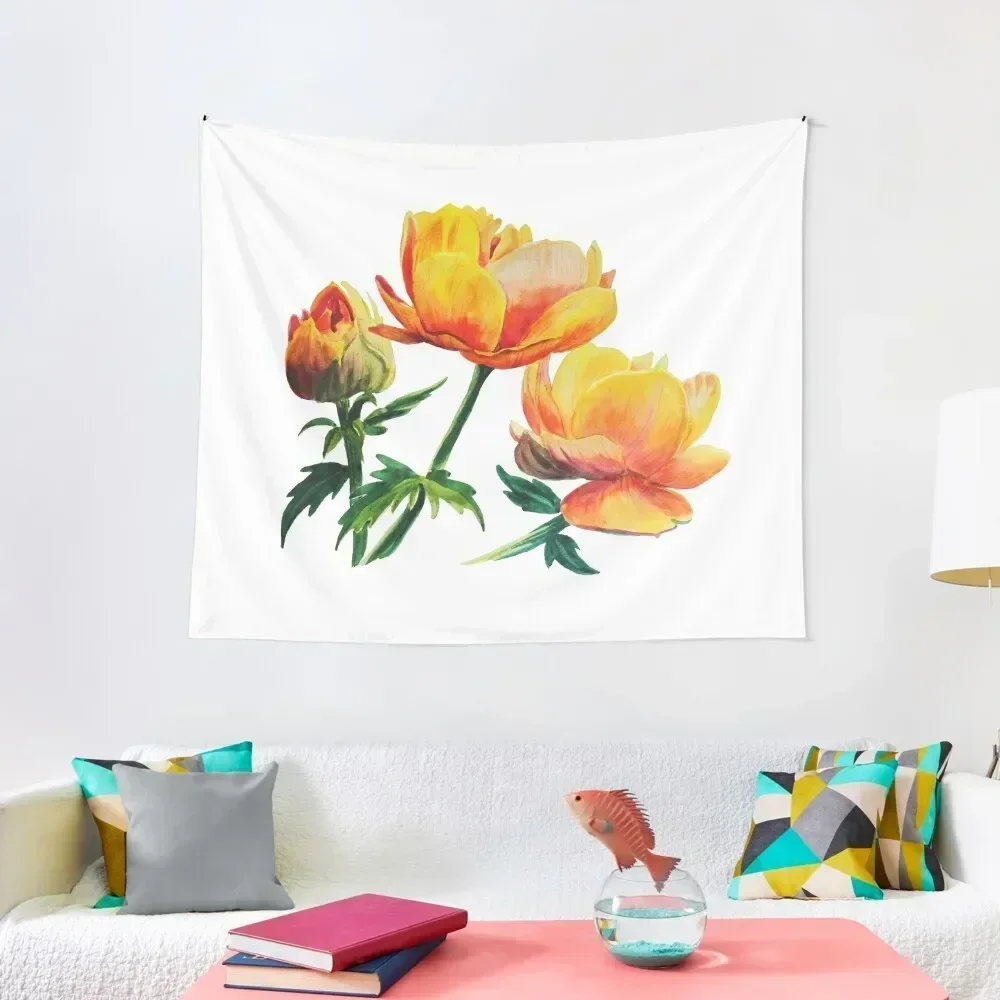 Orange Flowers in Watercolor Tapestry Mushroom Bedroom Organization And Decoration Things To The Room Tapestry
Orange Flowers in Watercolor Tapestry Mushroom Bedroom Organization And Decoration Things To The Room Tapestry