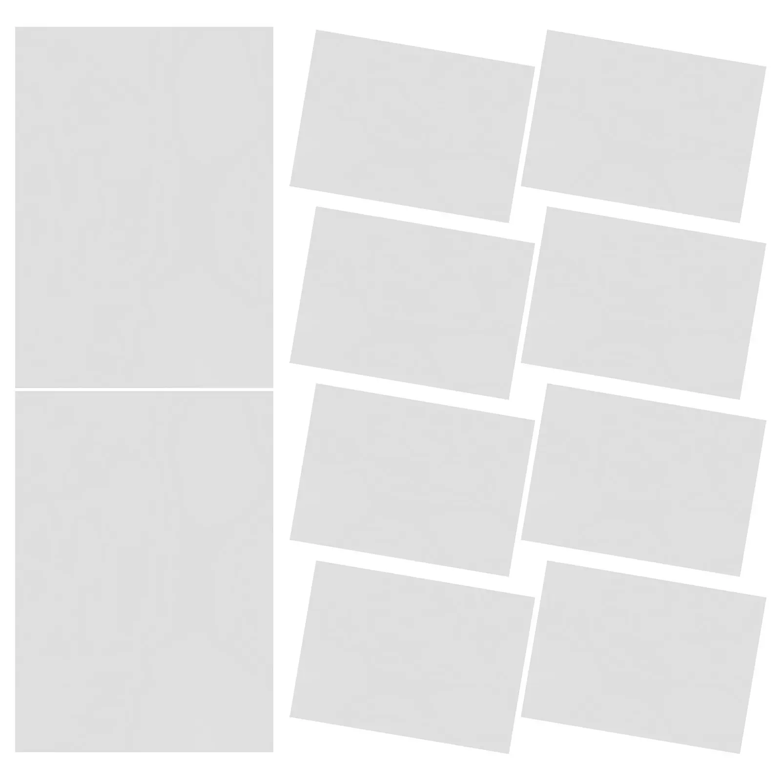 10Pcs Clear Plastic Sheets Transparent Panels 16x12 for Craft Window Replacement Miniature Building Materials Dollhouse Window
10Pcs Clear Plastic Sheets Transparent Panels 16x12 for Craft Window Replacement Miniature Building Materials Dollhouse Window