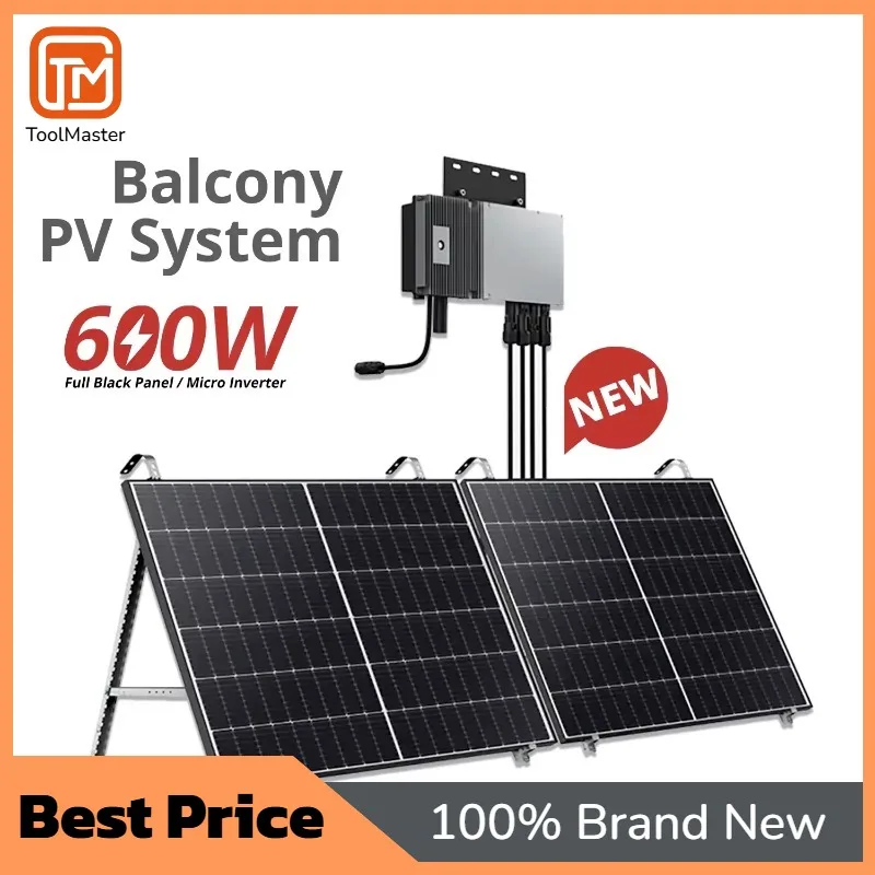 【Hot Sale】Solar Micro Inverter System Kit Balcony Photovoltaic System Power Plant 600W 800W Complete Solar On Balcony
【Hot Sale】Solar Micro Inverter System Kit Balcony Photovoltaic System Power Plant 600W 800W Complete Solar On Balcony