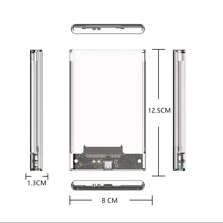 USB 3.0 HDD Enclosure 2.5" SATA HDD SSD External Hard Drive Case 5Gbps High Speed External Hard Drive Disk Box for PC Laptop
USB 3.0 HDD Enclosure 2.5" SATA HDD SSD External Hard Drive Case 5Gbps High Speed External Hard Drive Disk Box for PC Laptop