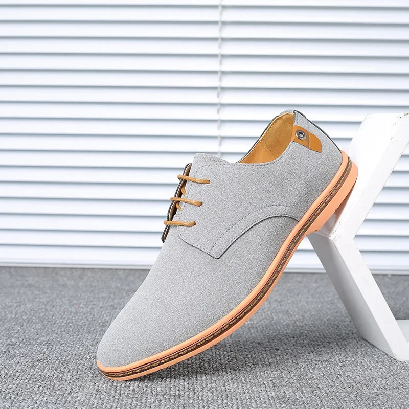 Oxford Casual Shoes Classic Sneakers Comfortable Footwear Dress Shoes Large Size Flats 2025 Spring Suede Leather Men Shoes
Oxford Casual Shoes Classic Sneakers Comfortable Footwear Dress Shoes Large Size Flats 2025 Spring Suede Leather Men Shoes