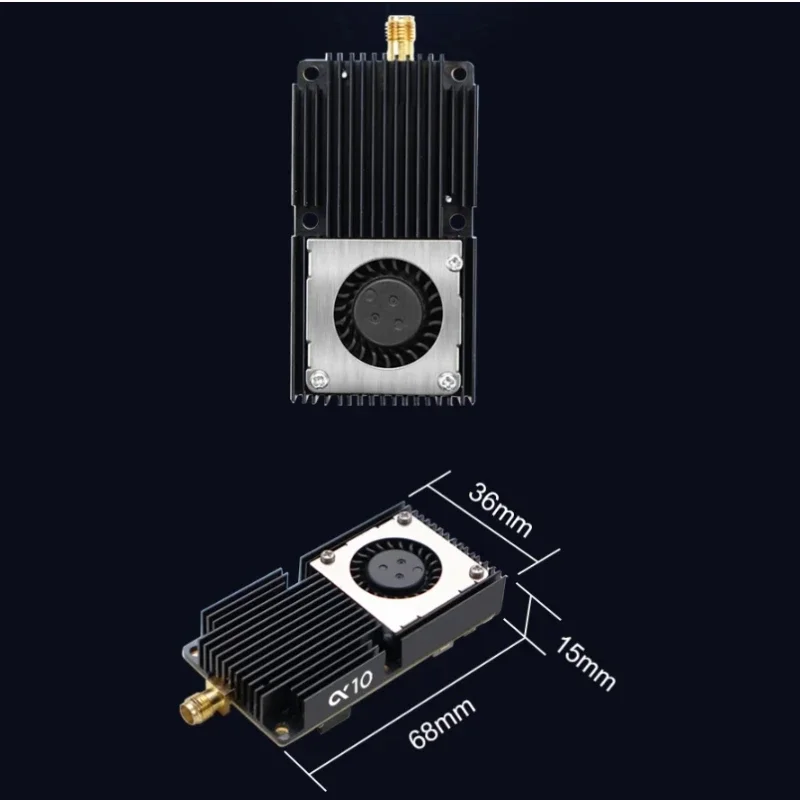 Drone AKK 10W 5.8GHz Ultra Wideband 80 Channel FPV VTX Alpha 10 Video Transmitter Accessories
Drone AKK 10W 5.8GHz Ultra Wideband 80 Channel FPV VTX Alpha 10 Video Transmitter Accessories