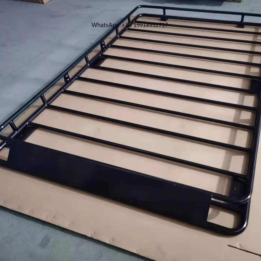 Matte Black Iron Steel Roof Mount Rack for Wrangler JL Trucks 100kg Capacity 120x100x14cm
Matte Black Iron Steel Roof Mount Rack for Wrangler JL Trucks 100kg Capacity 120x100x14cm