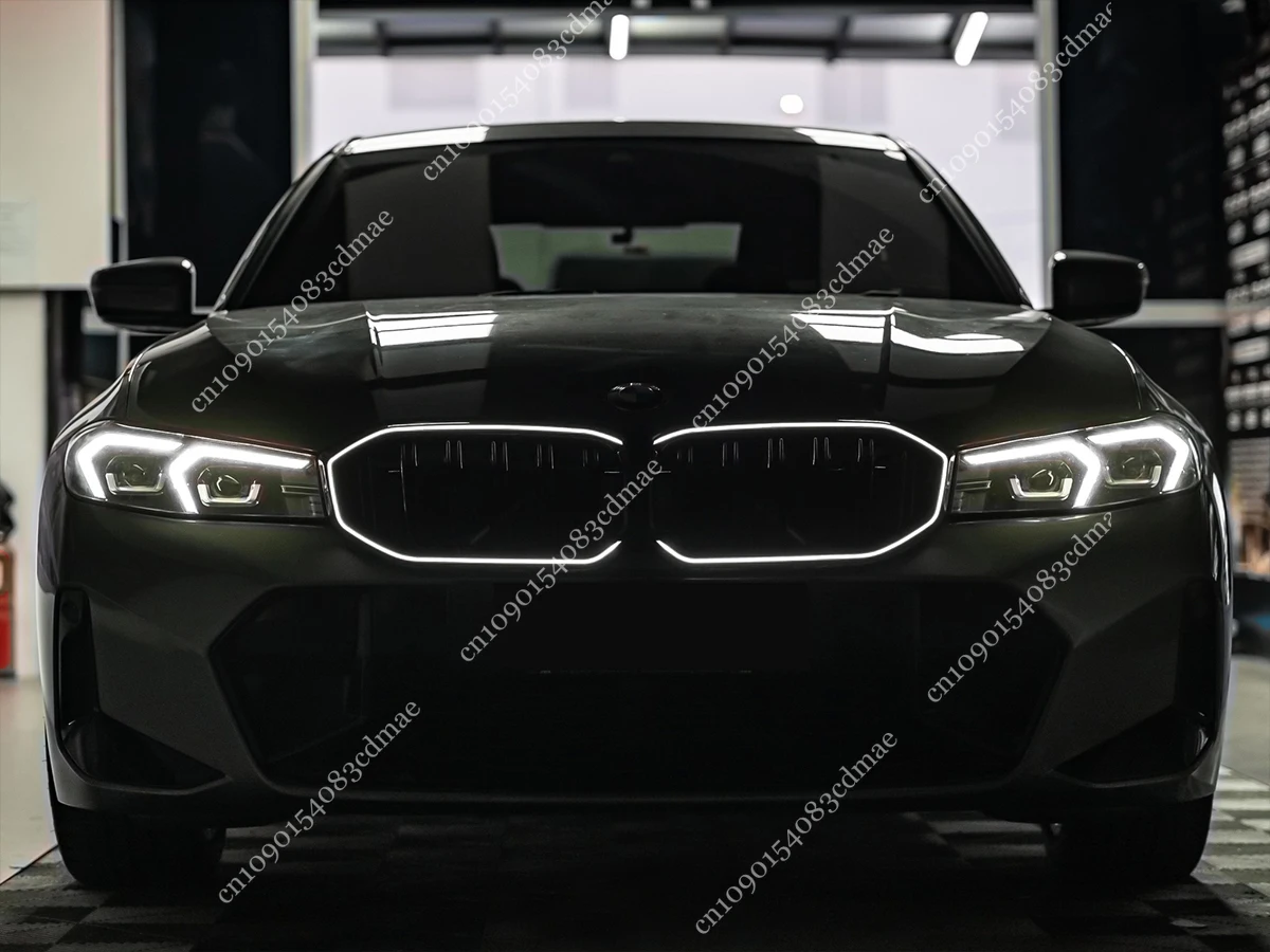 Глянцевая черная решетка радиатора с центральной LED-подсветкой для BMW 3 серии G20 G21 318i 320i 330i 330d M Sport 2019-2025
Глянцевая черная решетка радиатора с центральной LED-подсветкой для BMW 3 серии G20 G21 318i 320i 330i 330d M Sport 2019-2025
