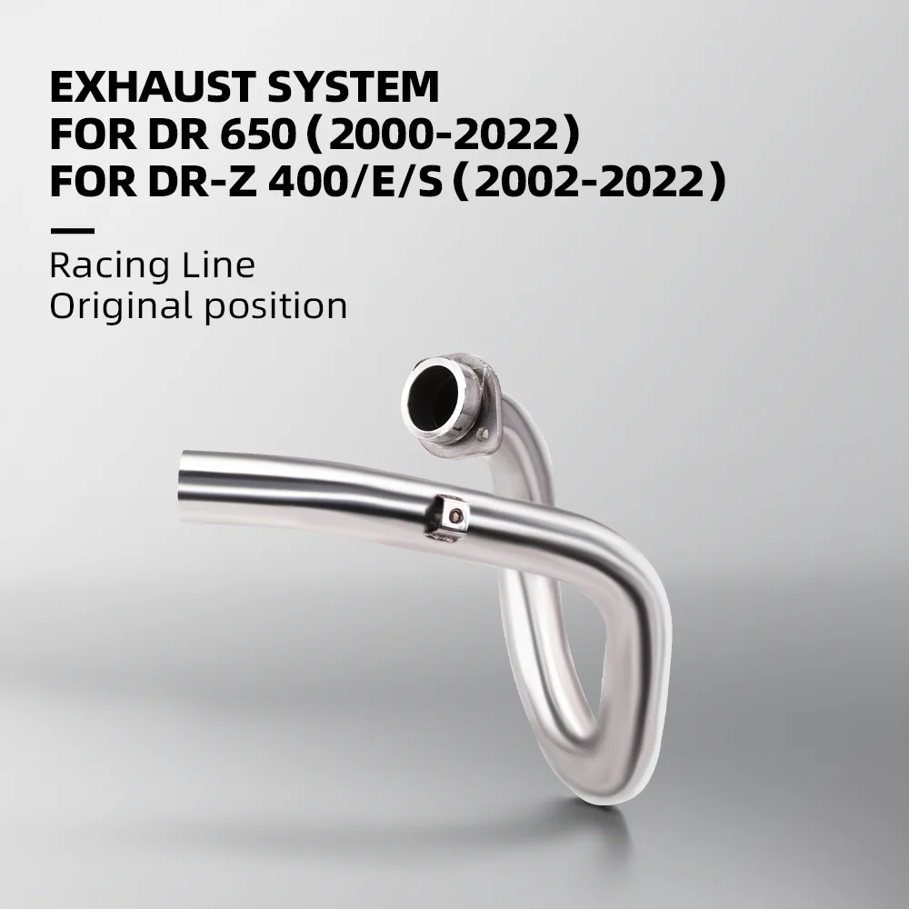 For DRZ 400 2000-2022, DRZ400 S SM DR-Z 400 DRZ400S Escape Motorcycle Exhaust Link Pipe 51MM Caliber
For DRZ 400 2000-2022, DRZ400 S SM DR-Z 400 DRZ400S Escape Motorcycle Exhaust Link Pipe 51MM Caliber