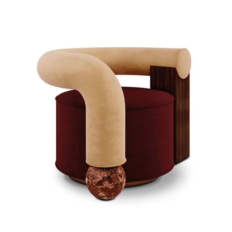 Retro modern solid wood marble building block leisure chair living room single sofa
Retro modern solid wood marble building block leisure chair living room single sofa