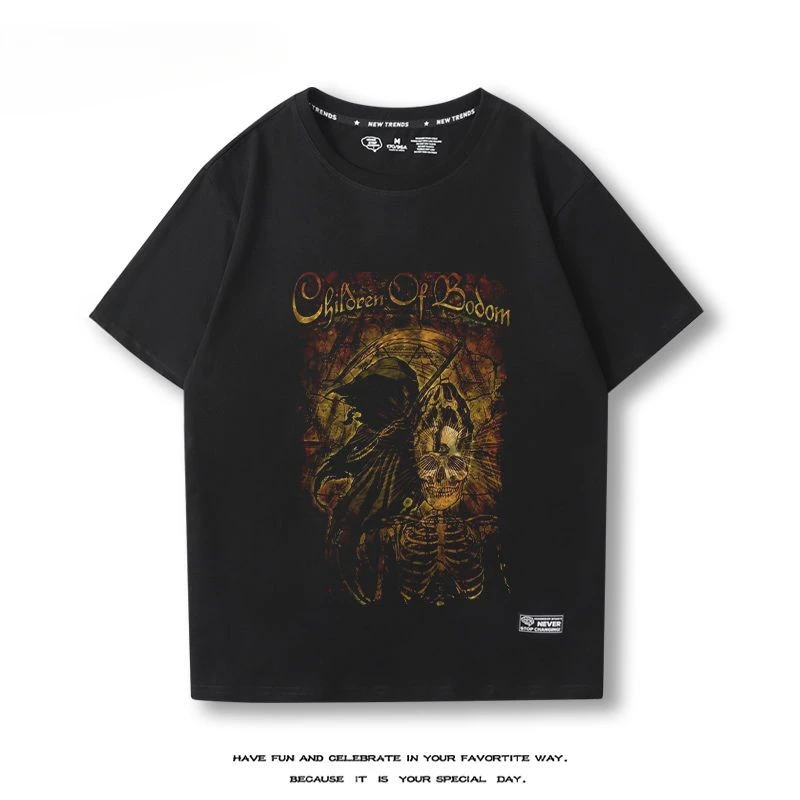 Футболка CHILDREN OF BODOM Son of Hakata Metal Group, мужская летняя рок-футболка с коротким рукавом - летняя мужская и женская футболка
Футболка CHILDREN OF BODOM Son of Hakata Metal Group, мужская летняя рок-футболка с коротким рукавом - летняя мужская и женская футболка