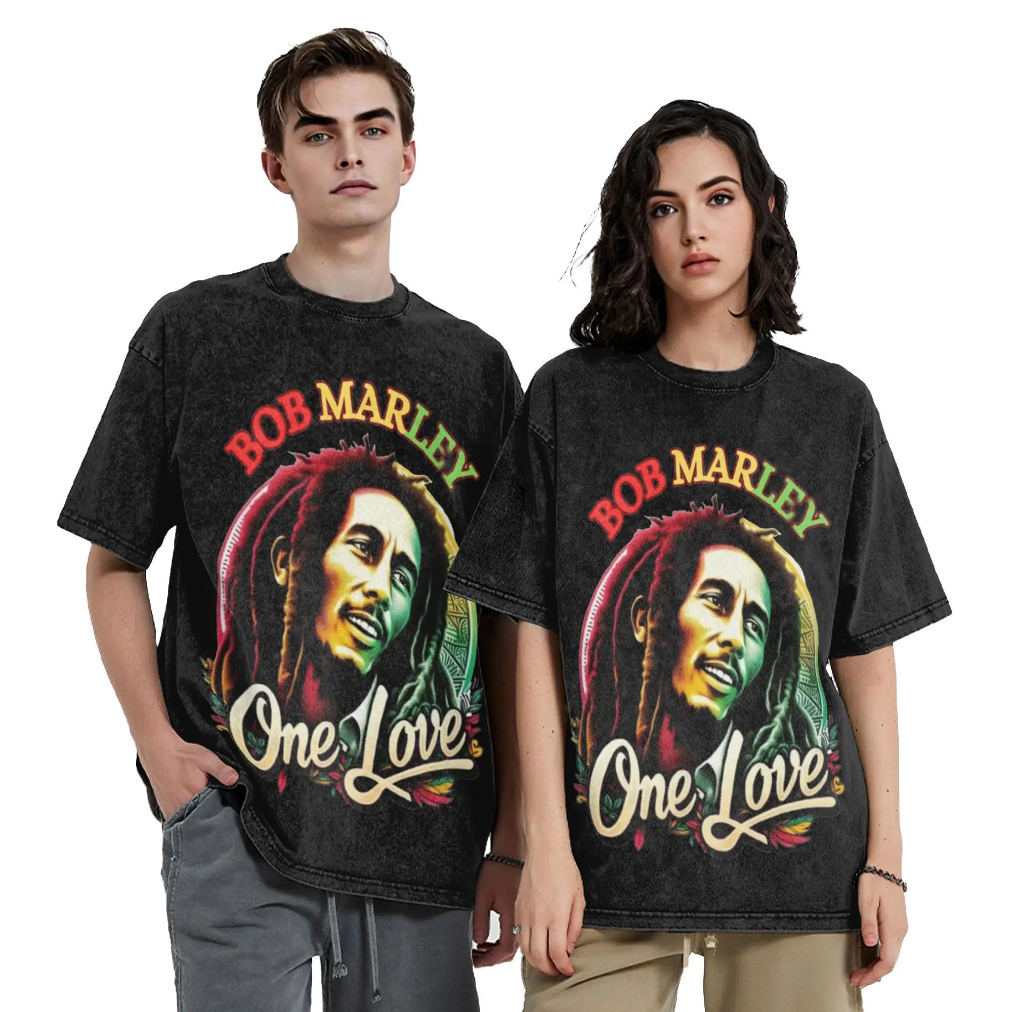 BOB MARLEY ONE LOVE Reggae Vintage Washed T Shirt for Men Women Pure Cotton Casual T-Shirts Crewneck Tees Short Sleeve Tops
BOB MARLEY ONE LOVE Reggae Vintage Washed T Shirt for Men Women Pure Cotton Casual T-Shirts Crewneck Tees Short Sleeve Tops