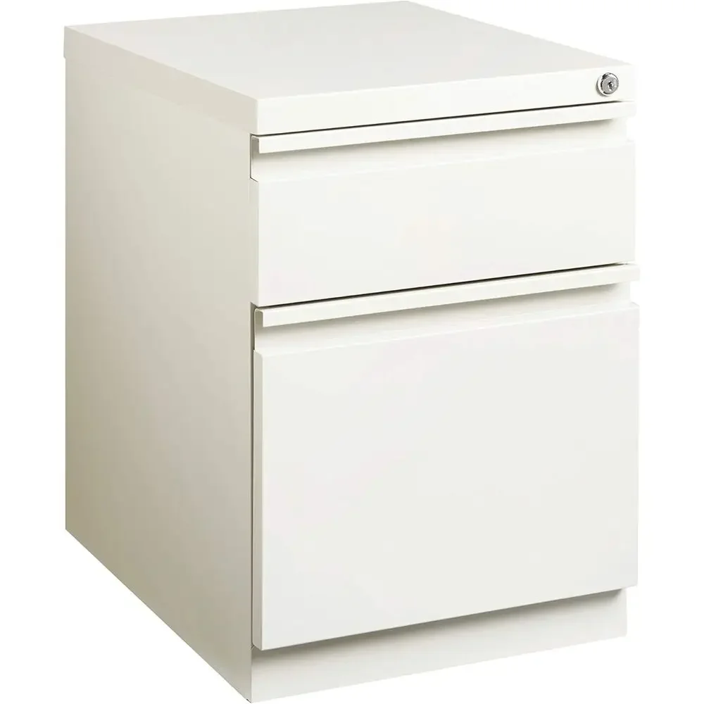 20 Inch Deep Metal Mobile Pedestal with Full Width Pull, Suitable for Home and Office, Holds Letter-Size Hanging Folders, White
20 Inch Deep Metal Mobile Pedestal with Full Width Pull, Suitable for Home and Office, Holds Letter-Size Hanging Folders, White
