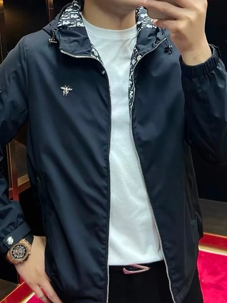 Весенне-осеннее Новое поступление, верхняя одежда из джата с капюшоном, повседневная высококачественная модная универсальная мужская одежда для отдыха, крутая мужская одежда
Весенне-осеннее Новое поступление, верхняя одежда из джата с капюшоном, повседневная высококачественная модная универсальная мужская одежда для отдыха, крутая мужская одежда