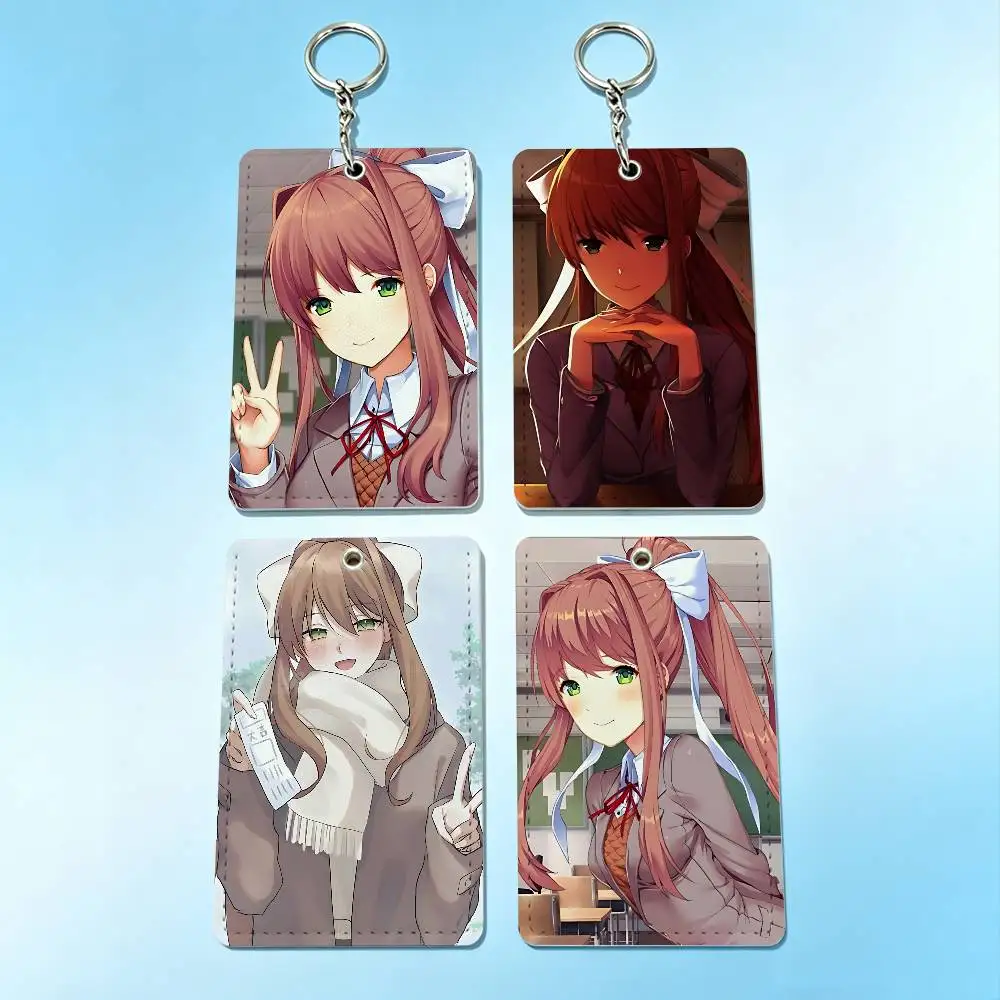 Cute M-Monika Badge Holder Keychain For Bank Business Work Card Holder Student Card Protective Case Bus Card
Cute M-Monika Badge Holder Keychain For Bank Business Work Card Holder Student Card Protective Case Bus Card