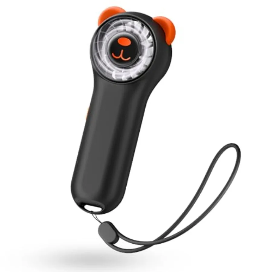 Mini Handheld Fan with Bear Ears, Small Portable Fan, Lightweight Personal Fan, 4 Speeds, USB-C Rechargeable Pocket Fan with 9.
Mini Handheld Fan with Bear Ears, Small Portable Fan, Lightweight Personal Fan, 4 Speeds, USB-C Rechargeable Pocket Fan with 9.