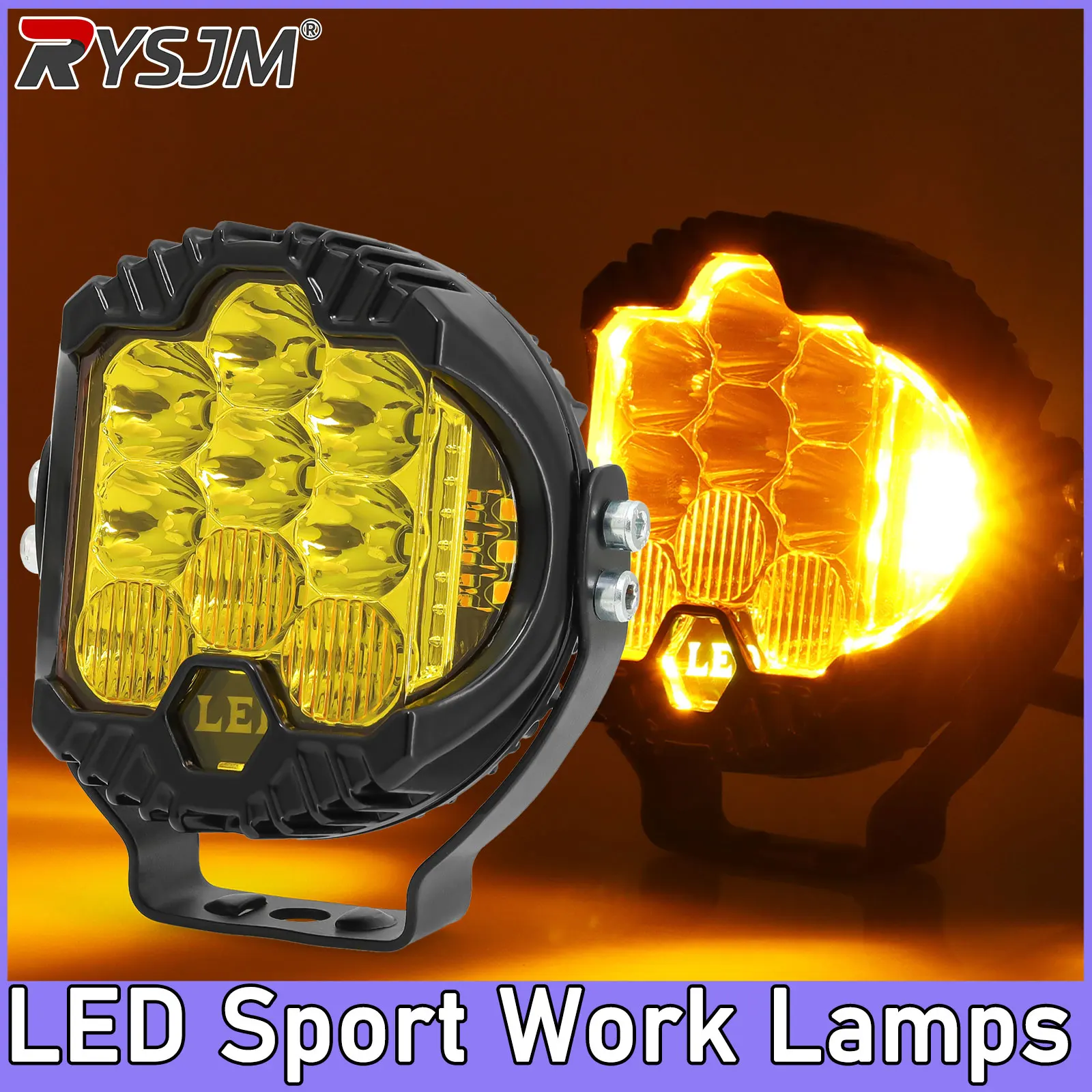 2PCS LED Sport Work Lamps 3'' Automobile for Lada Offroad 4X4 vehicle Auxiliary Lights Combo Driving Headlamp Motorcycle Light
2PCS LED Sport Work Lamps 3'' Automobile for Lada Offroad 4X4 vehicle Auxiliary Lights Combo Driving Headlamp Motorcycle Light