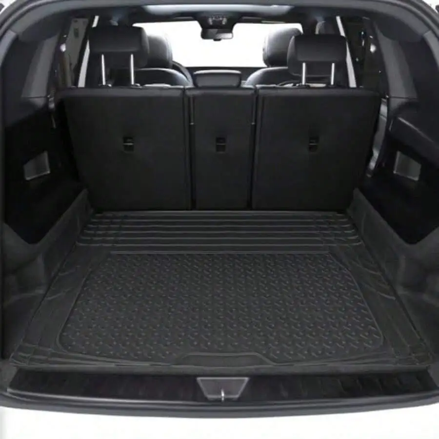 4-Piece Heavy Duty PVC Car Trunk Mat With Anti-Slip Cargo Liner Black Easy Clean
4-Piece Heavy Duty PVC Car Trunk Mat With Anti-Slip Cargo Liner Black Easy Clean