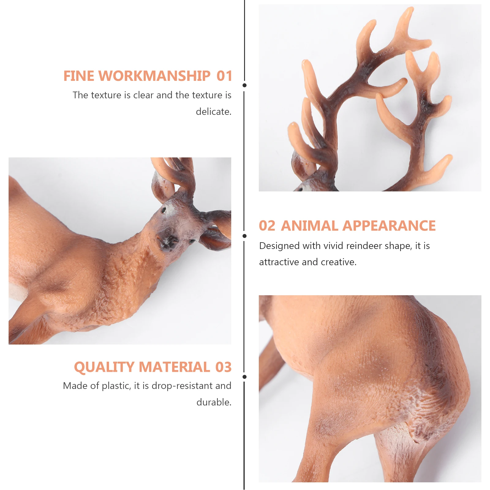 Elk nament Christmas Crafts Decoration Solid Shape Desktop Elk Adornment Decoration Toy Cognitive Gift Packaging Box
Elk nament Christmas Crafts Decoration Solid Shape Desktop Elk Adornment Decoration Toy Cognitive Gift Packaging Box