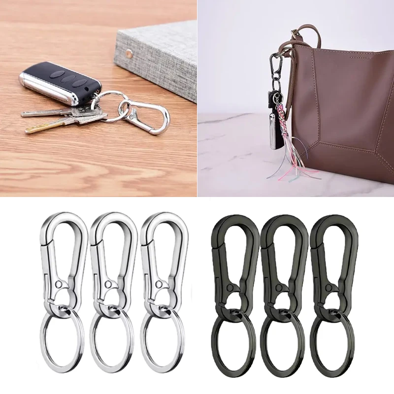 Car Keychain Multifunctional Men's Durable Alloy Schoolbag Belt Carabiner No Colour Loss Creative Simple Decoration Auto Parts
Car Keychain Multifunctional Men's Durable Alloy Schoolbag Belt Carabiner No Colour Loss Creative Simple Decoration Auto Parts