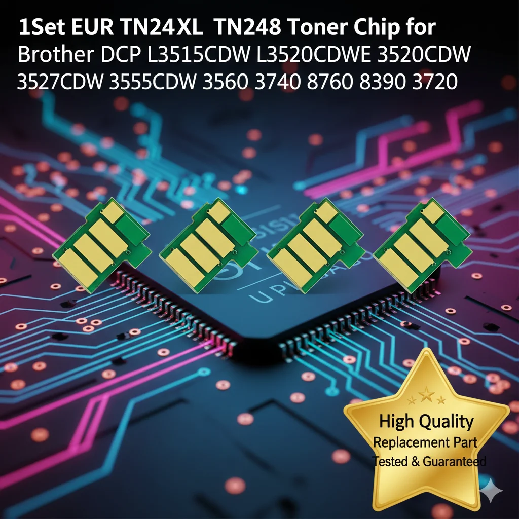 1 комплект, европейский тонер-чип TN248XL TN248 для Brother DCP L3515CDW L3520CDW L3520CDWE 3527CDW 3555CDW 3560 3740 3760 8340 8390 HL-3220CW
1 комплект, европейский тонер-чип TN248XL TN248 для Brother DCP L3515CDW L3520CDW L3520CDWE 3527CDW 3555CDW 3560 3740 3760 8340 8390 HL-3220CW