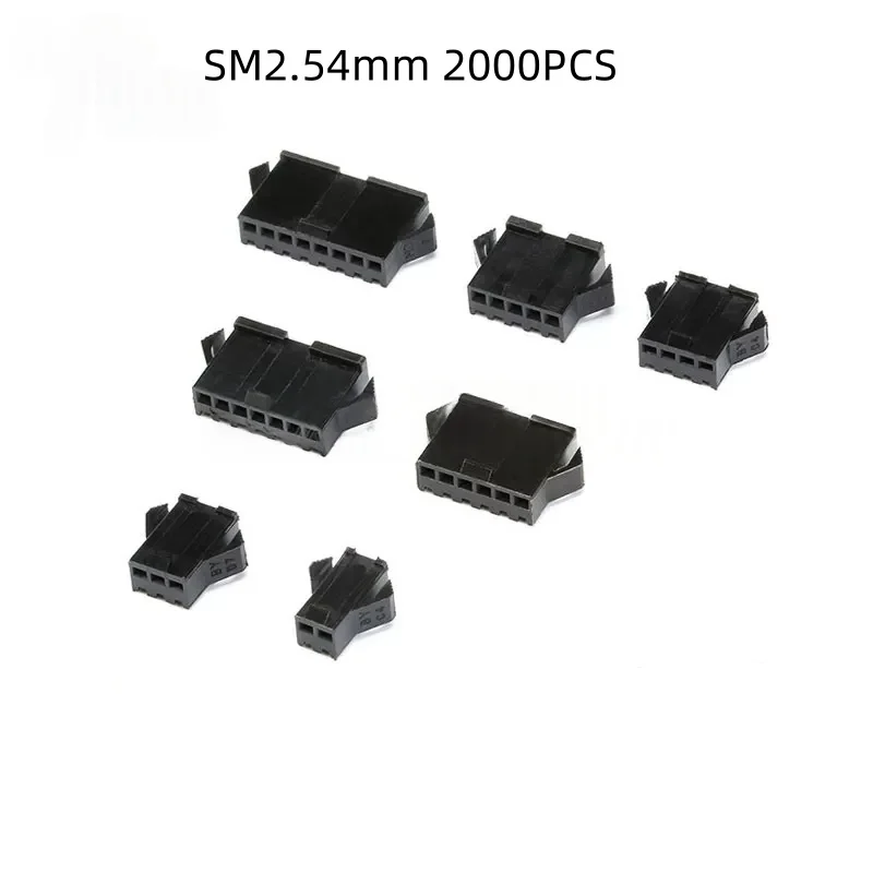 2000PCS 2.0mm 2.54mm PH HY DuPont 51005 MX SM KF2510 XH Connectors Housing Male Plug Plastic Shell, Female Terminal
2000PCS 2.0mm 2.54mm PH HY DuPont 51005 MX SM KF2510 XH Connectors Housing Male Plug Plastic Shell, Female Terminal