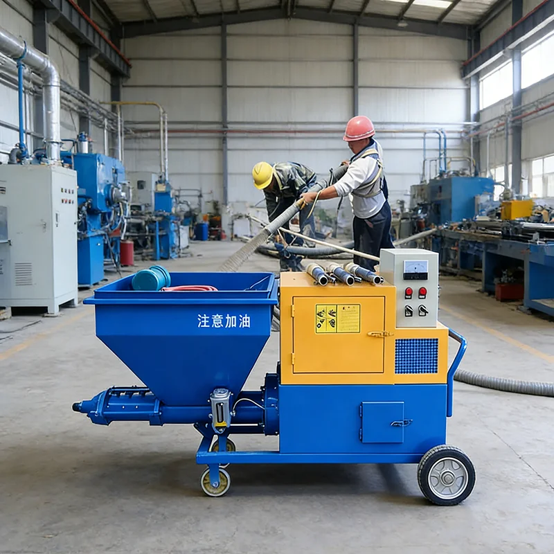 Heavy Duty Mortar Spraying Unit Cement Plaster Pump for Industrial Construction Wall Coating
Heavy Duty Mortar Spraying Unit Cement Plaster Pump for Industrial Construction Wall Coating
