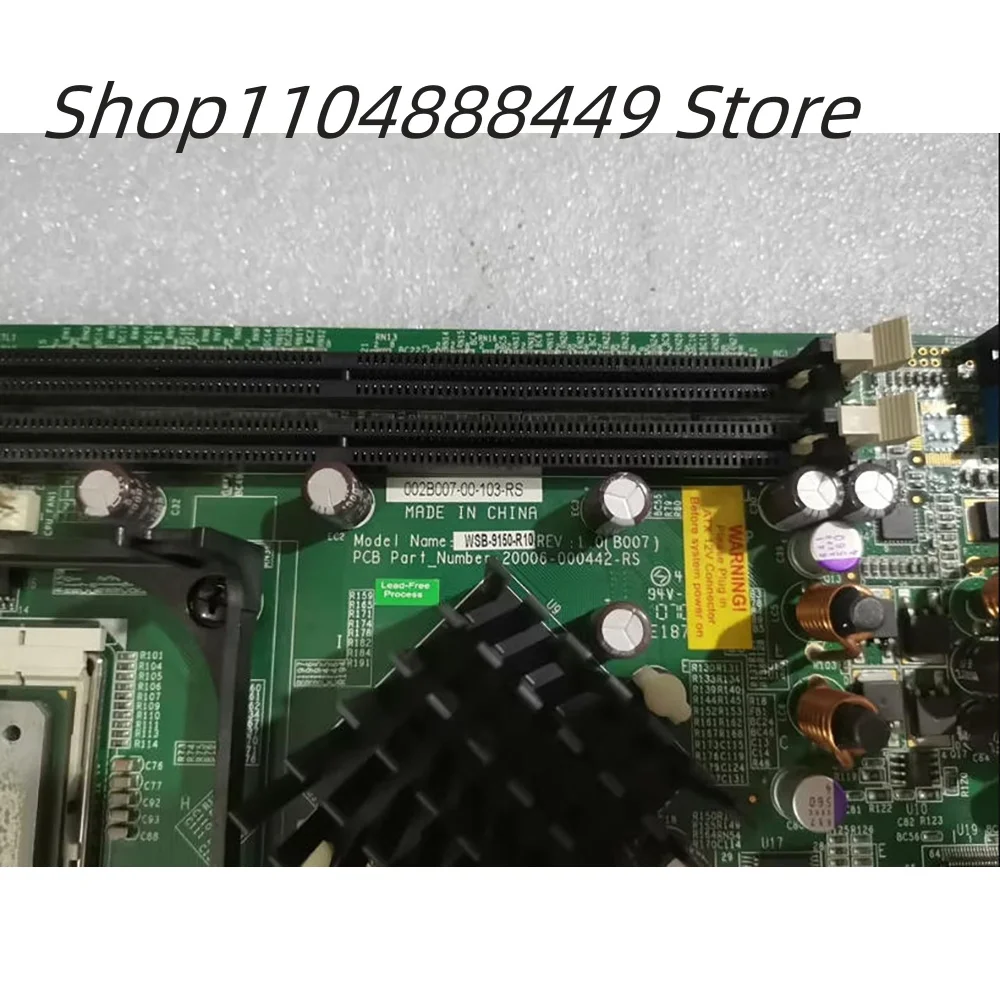 WSB-9150-R10 Industrial computer motherboard
WSB-9150-R10 Industrial computer motherboard