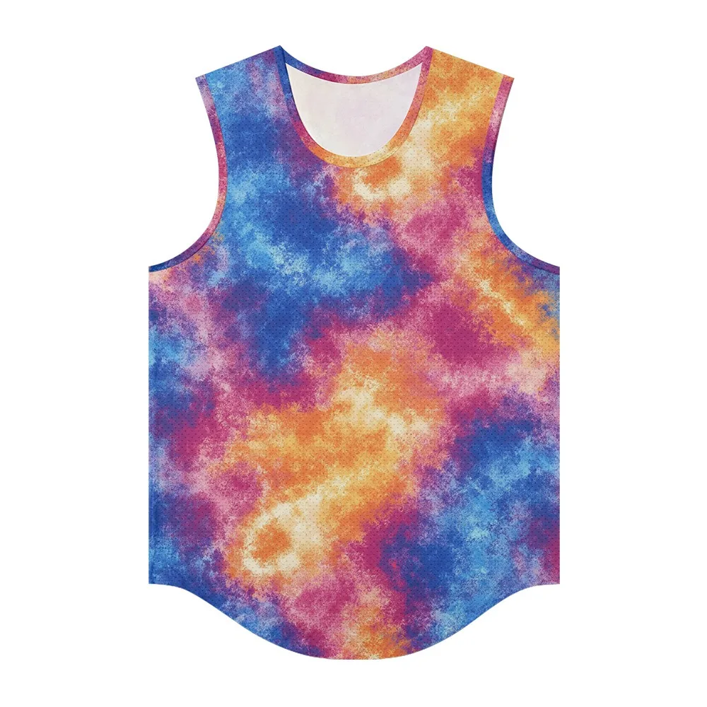 Retro Trendy Dreamy Colorful Printed Dyed Design Men Vests Breathable Fitness Tank Top Streetwear Hiking Sport Oversize Clothing
Retro Trendy Dreamy Colorful Printed Dyed Design Men Vests Breathable Fitness Tank Top Streetwear Hiking Sport Oversize Clothing